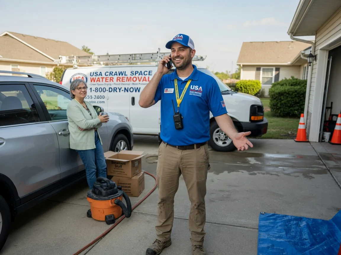 Crawl Space Water Removal Hugo, OK FAQs